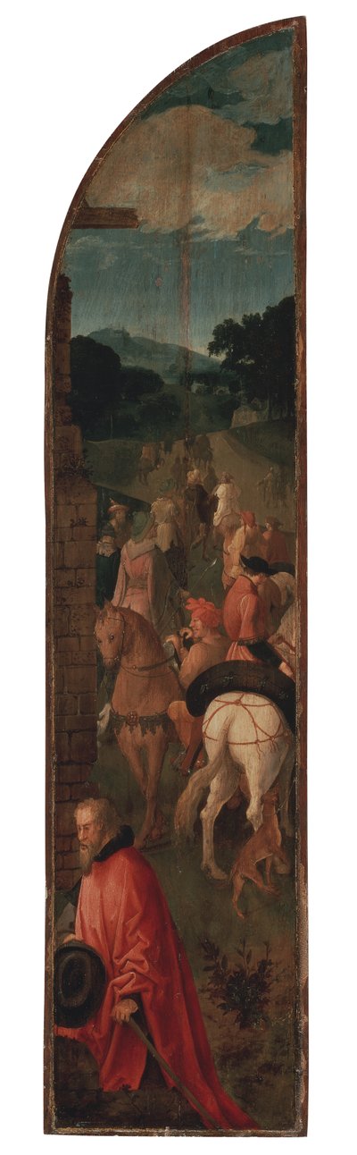 The Adoration of the Magi Triptych (right panel) by Lucas van Leyden
